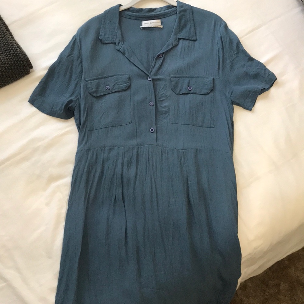 Blue dress